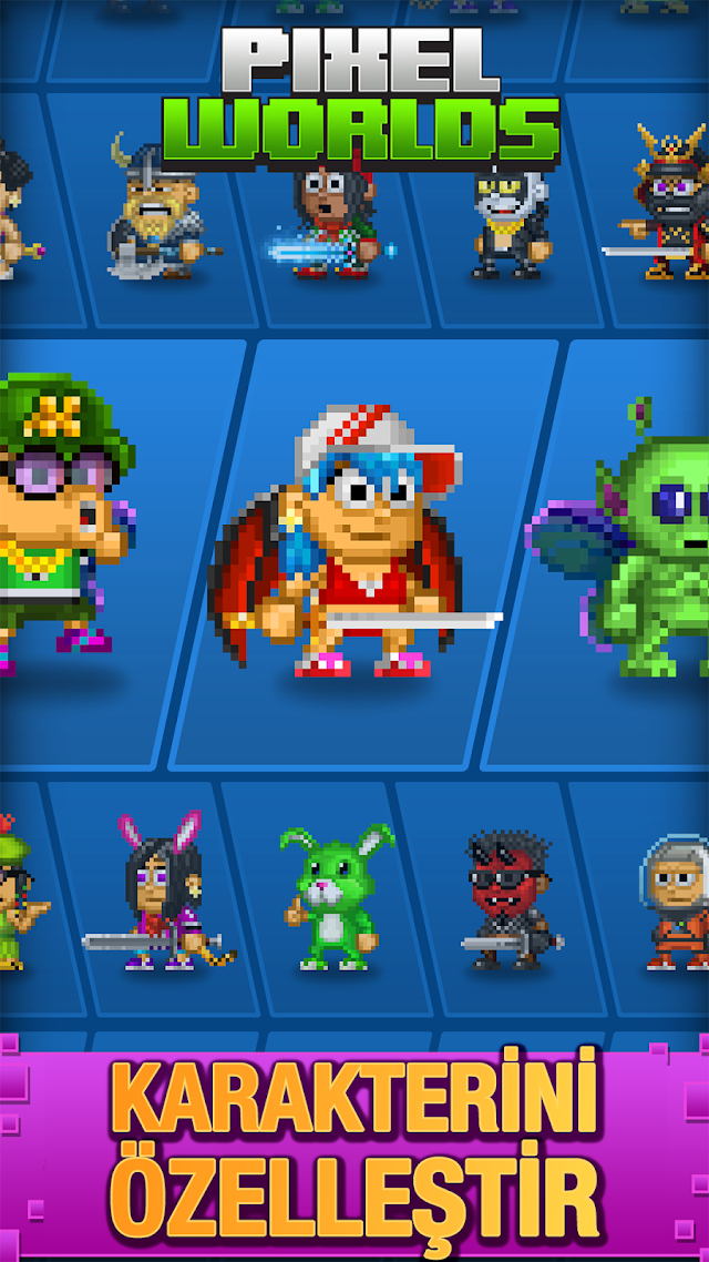 Pixel Worlds: MMO Sandbox Resimleri