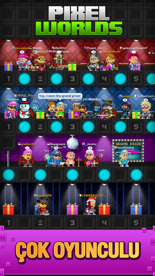 Pixel Worlds: MMO Sandbox Resimleri