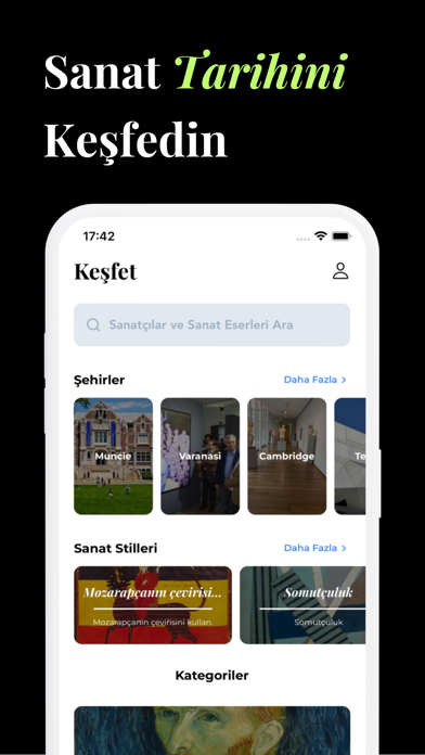 Sanat Tarihi ��ren - Artify Resimleri