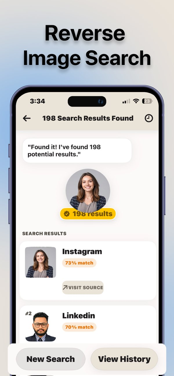 Sherlock - AI Face Search Resimleri