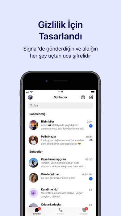 Signal - Gizli Mesajlaşma Resimleri
