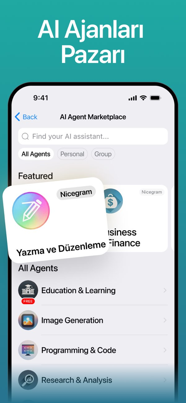 Nicegram: AI for Telegram X Resimleri