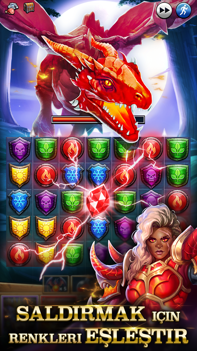 Empires & Puzzles: Match-3 RPG Resimleri