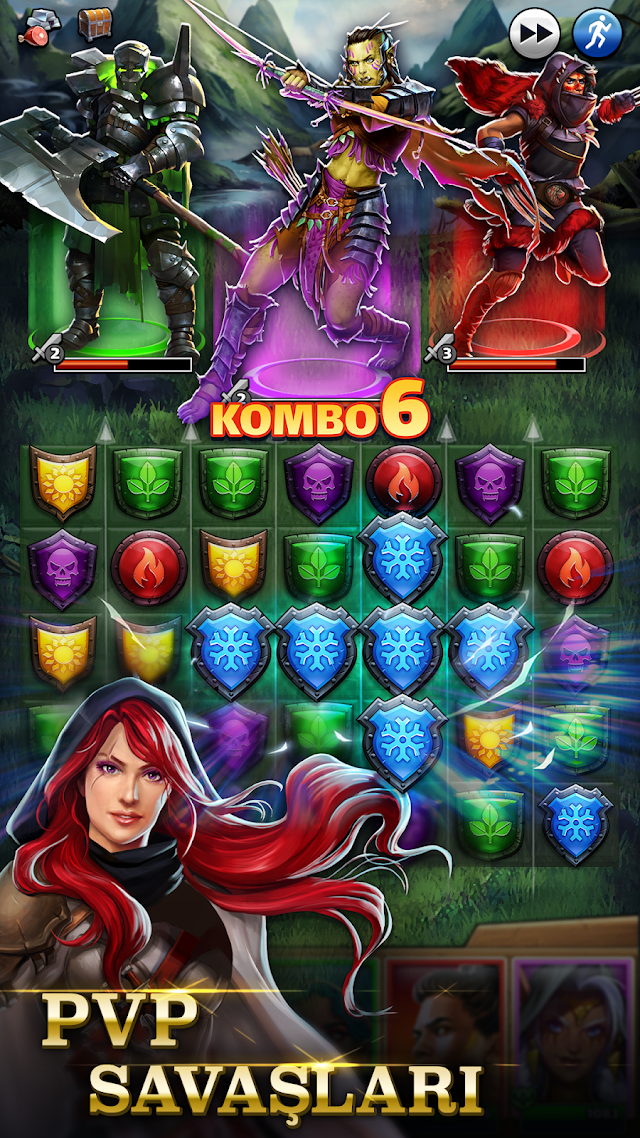 Empires & Puzzles: Match-3 RPG Resimleri