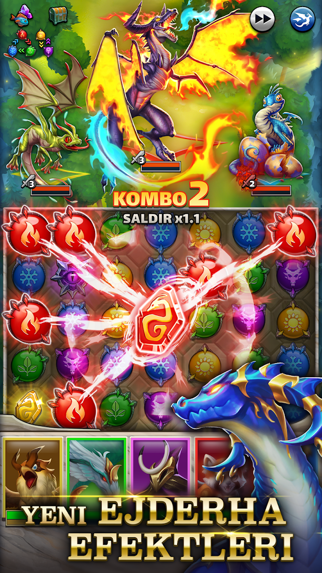 Empires & Puzzles: Match-3 RPG Resimleri