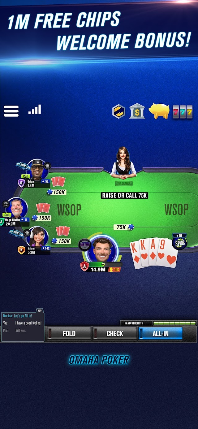 WSOP - Poker Games Online Resimleri