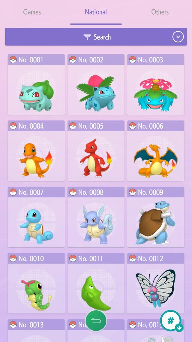Pokémon HOME Resimleri