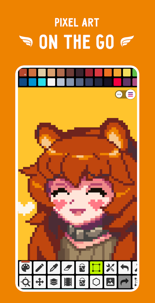 Pixel Studio: pixel art editor Resimleri