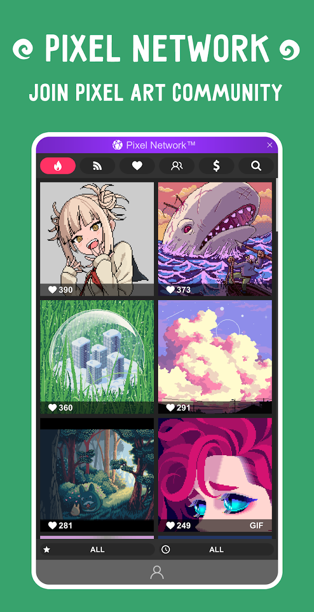 Pixel Studio: pixel art editor Resimleri