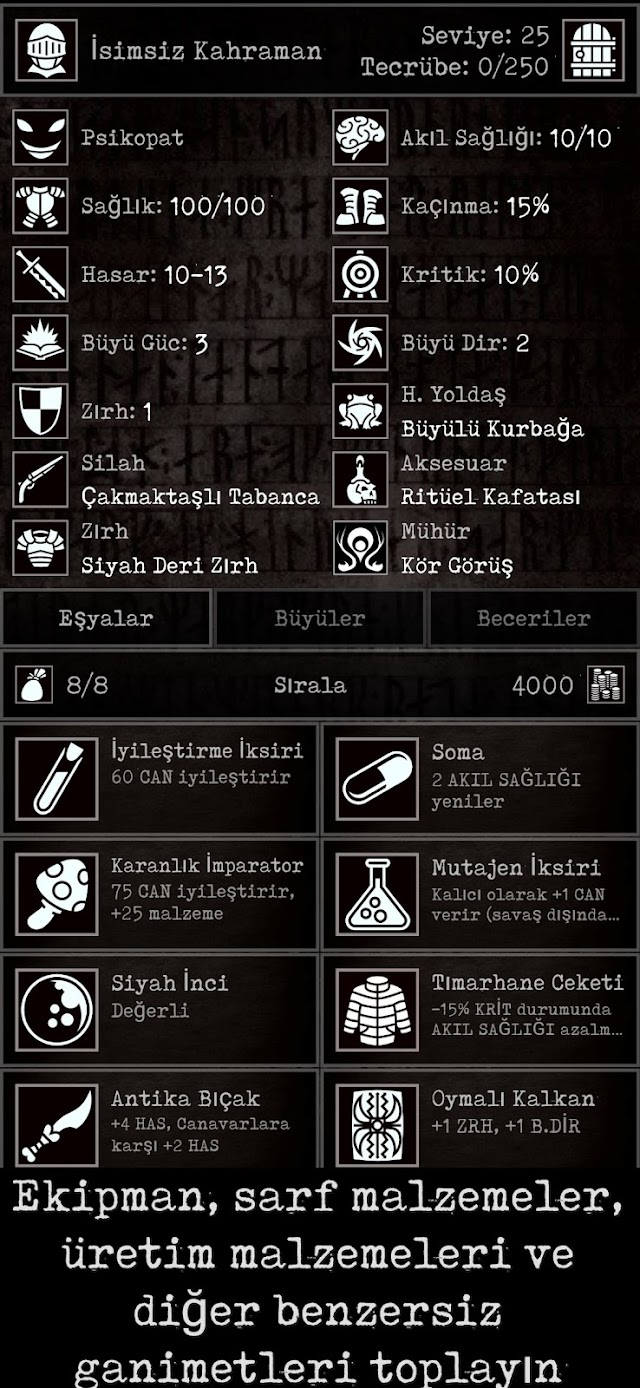 Grim Quest - Eski Tarz RPG Resimleri