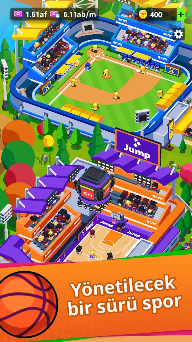 Sports City Tycoon: Idle Game Resimleri