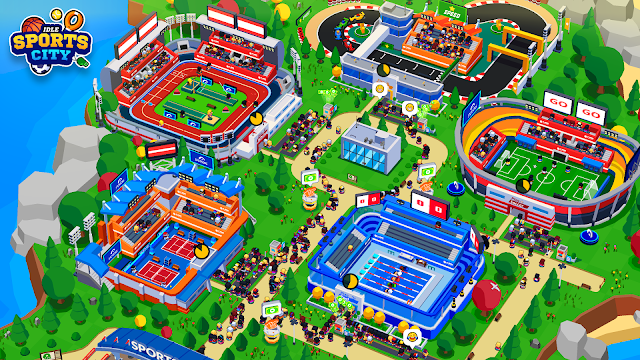 Sports City Tycoon: Idle Game Resimleri
