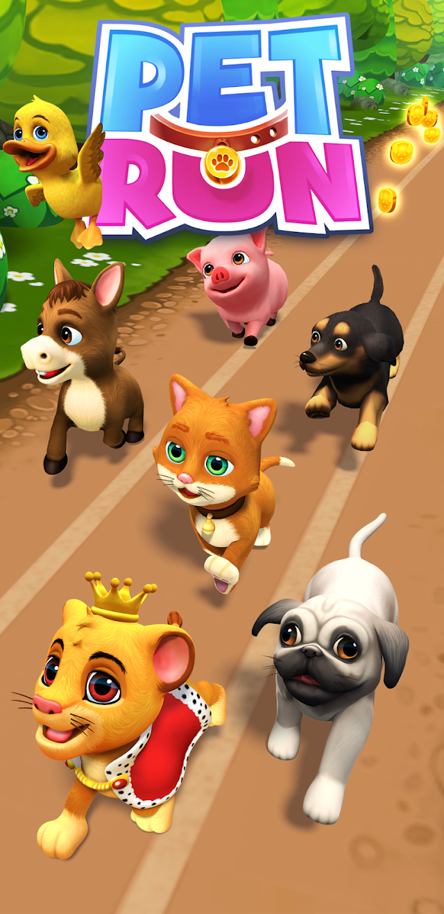 Pet Run - Puppy Dog Game Resimleri