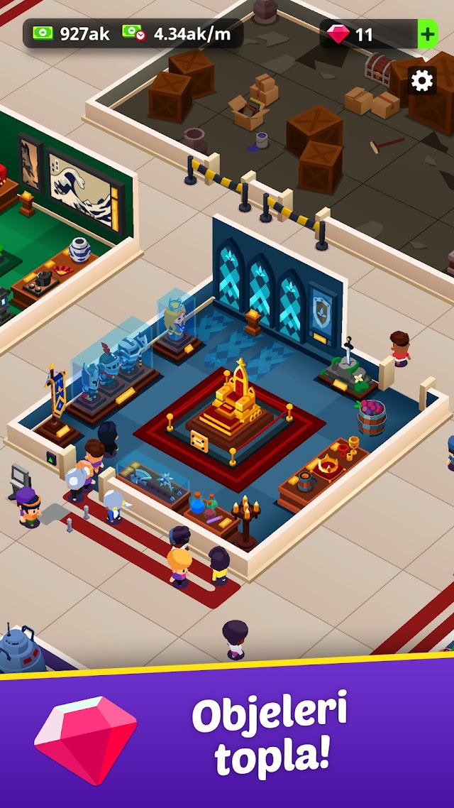 Idle Museum Tycoon: Art Empire Resimleri