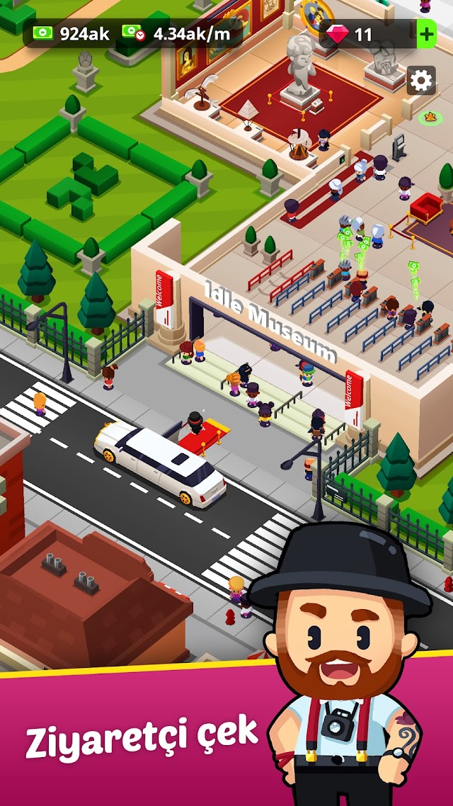 Idle Museum Tycoon: Art Empire Resimleri