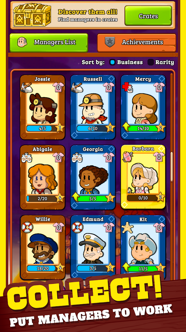 Idle Frontier: Tap Town Tycoon Resimleri