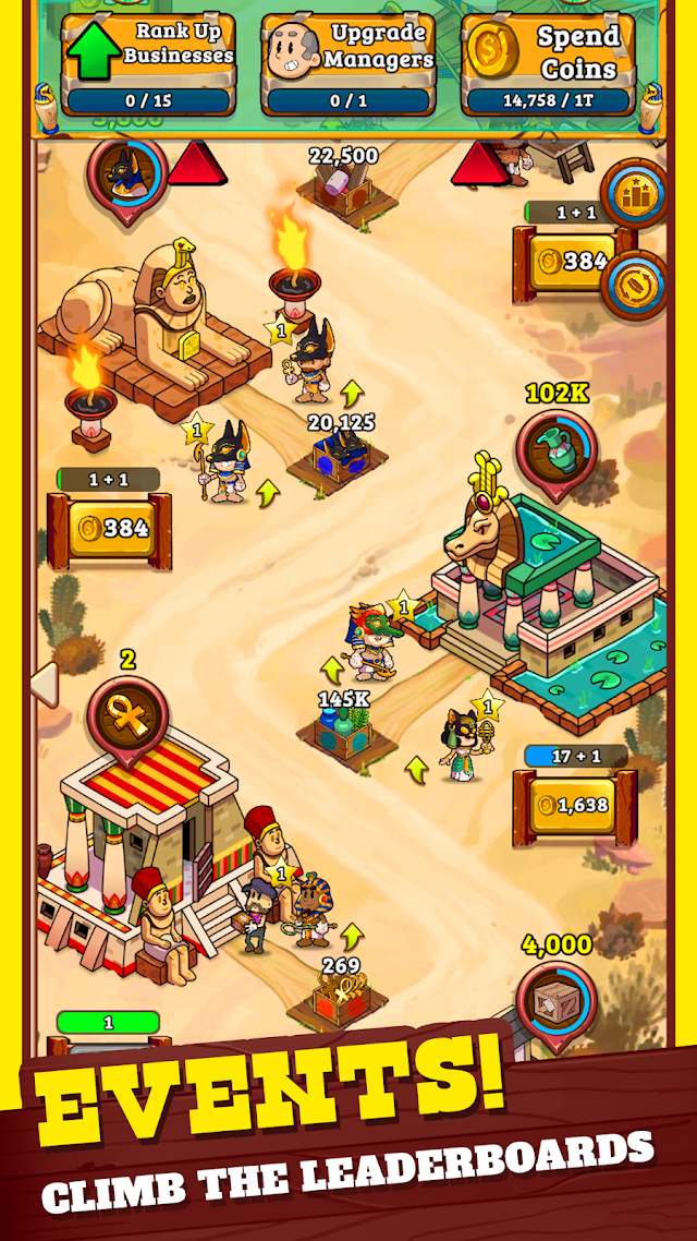 Idle Frontier: Tap Town Tycoon Resimleri