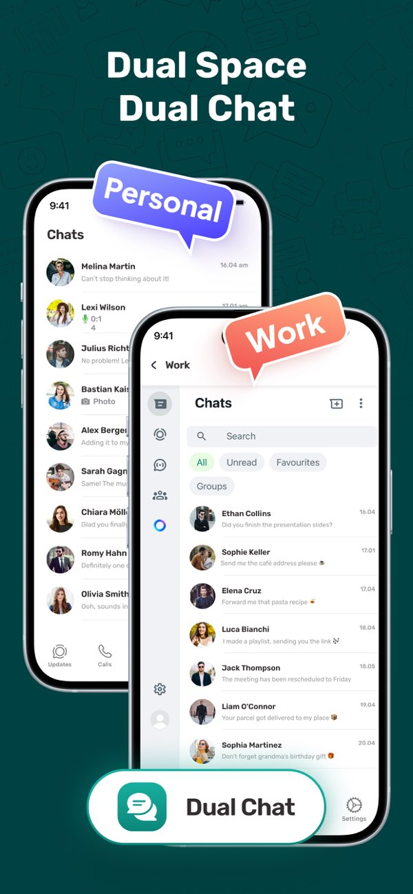Whats Web - Dual App Messenger Resimleri