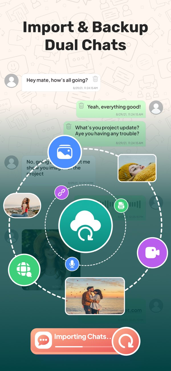 Whats Web - Dual App Messenger Resimleri