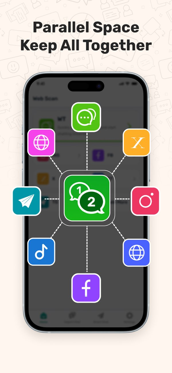 Whats Web - Dual App Messenger Resimleri