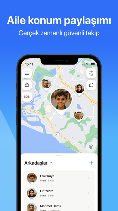 iSharing: GPS konum takip ,bul Resimleri