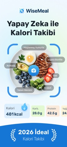 WiseMeal: AI Kalori Sayacı Resimleri