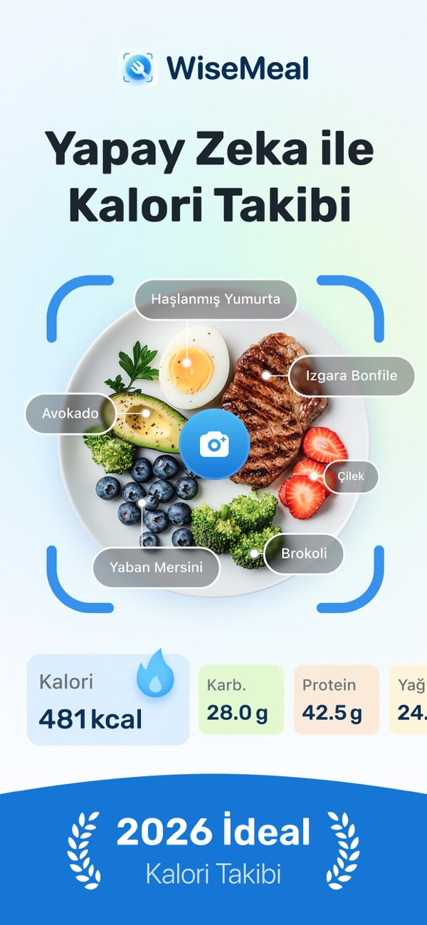 WiseMeal: AI Kalori Sayacı Resimleri