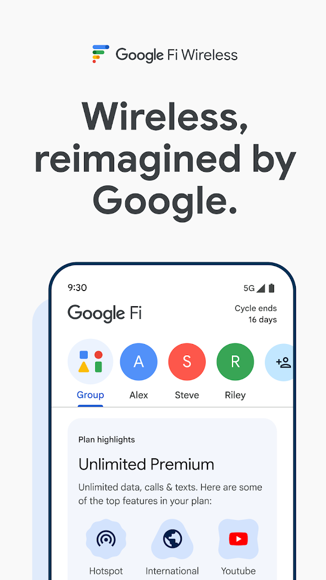 Google Fi Wireless Resimleri