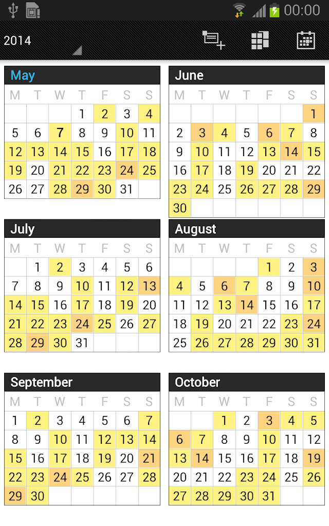 Business Calendar Resimleri