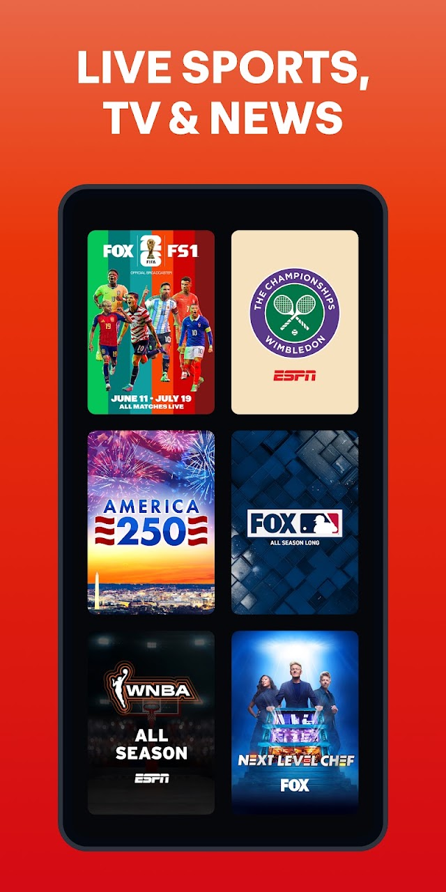 Fubo: Watch Live TV & Sports Resimleri