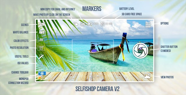 SelfiShop Camera Resimleri