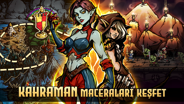 Darkest AFK Rol yapma oyunlar� Resimleri