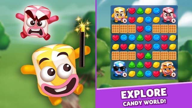 Lollipop & Marshmallow Match3 Resimleri