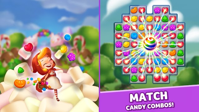 Lollipop & Marshmallow Match3 Resimleri