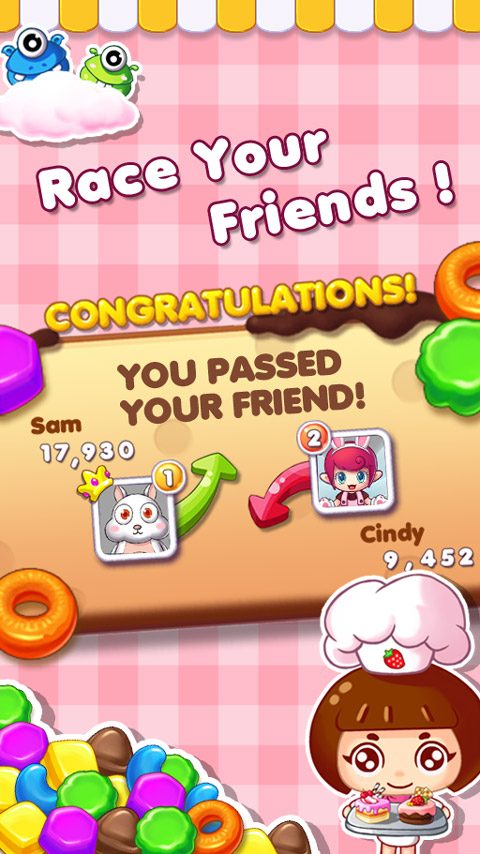 Cookie Mania - Match-3 Sweet G Resimleri