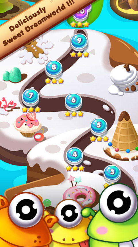 Cookie Mania - Match-3 Sweet G Resimleri