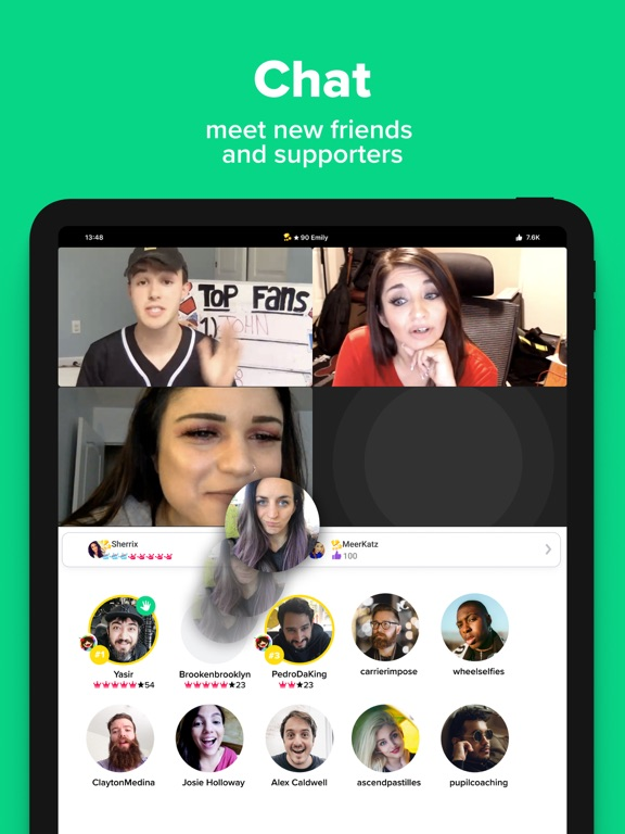 YouNow: Live Stream & Go Live Resimleri