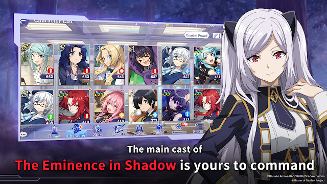 The Eminence in Shadow RPG Resimleri