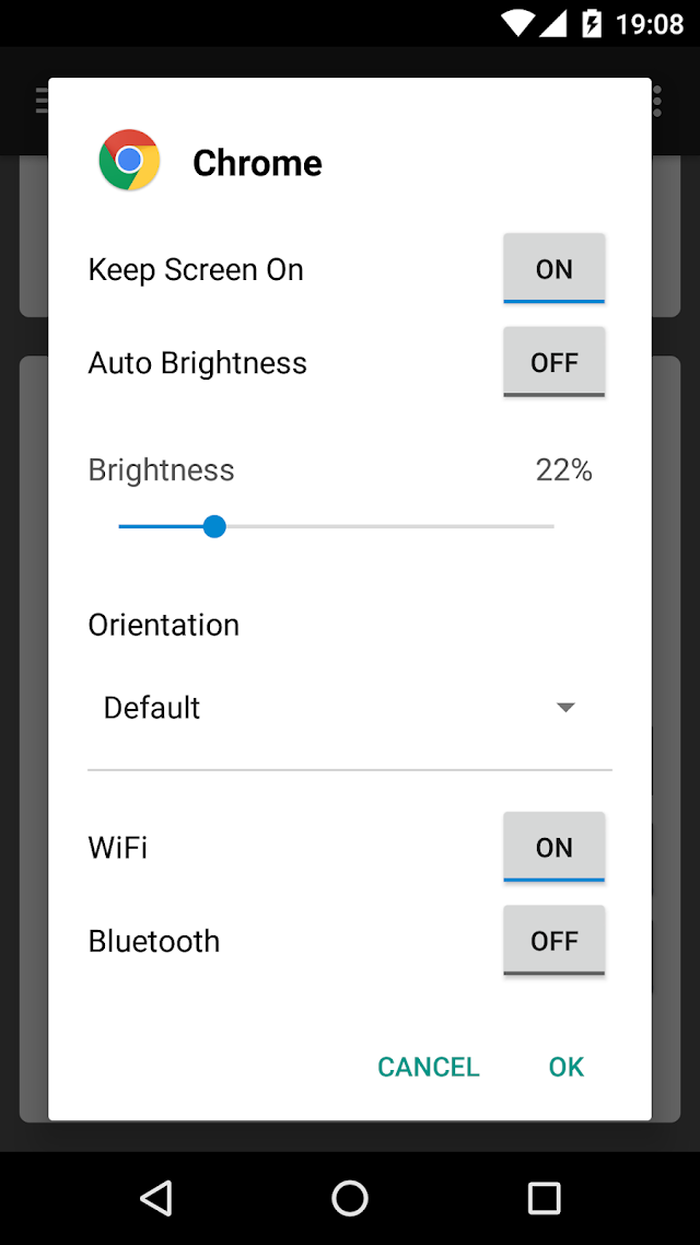 Ayarlar App Resimleri
