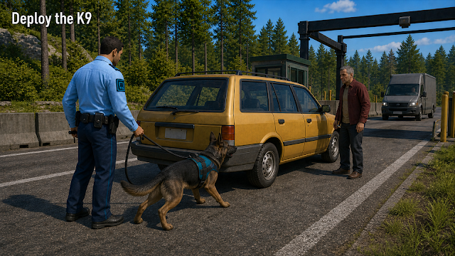 Border Patrol Police Game Resimleri