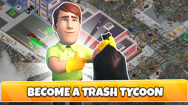Trash Tycoon Idle business Resimleri