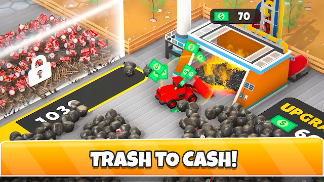 Trash Tycoon Idle business Resimleri