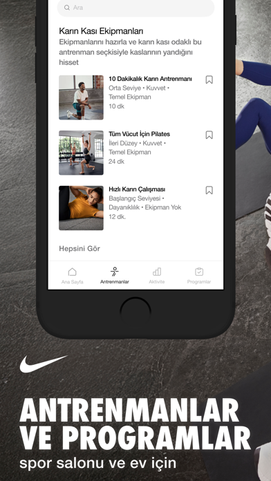 Nike Training Club Resimleri
