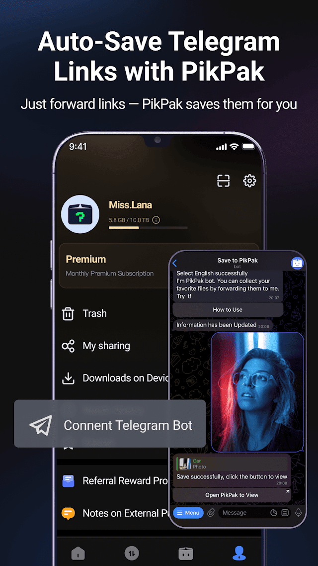 PikPak-Safe Cloud, Video Saver Resimleri