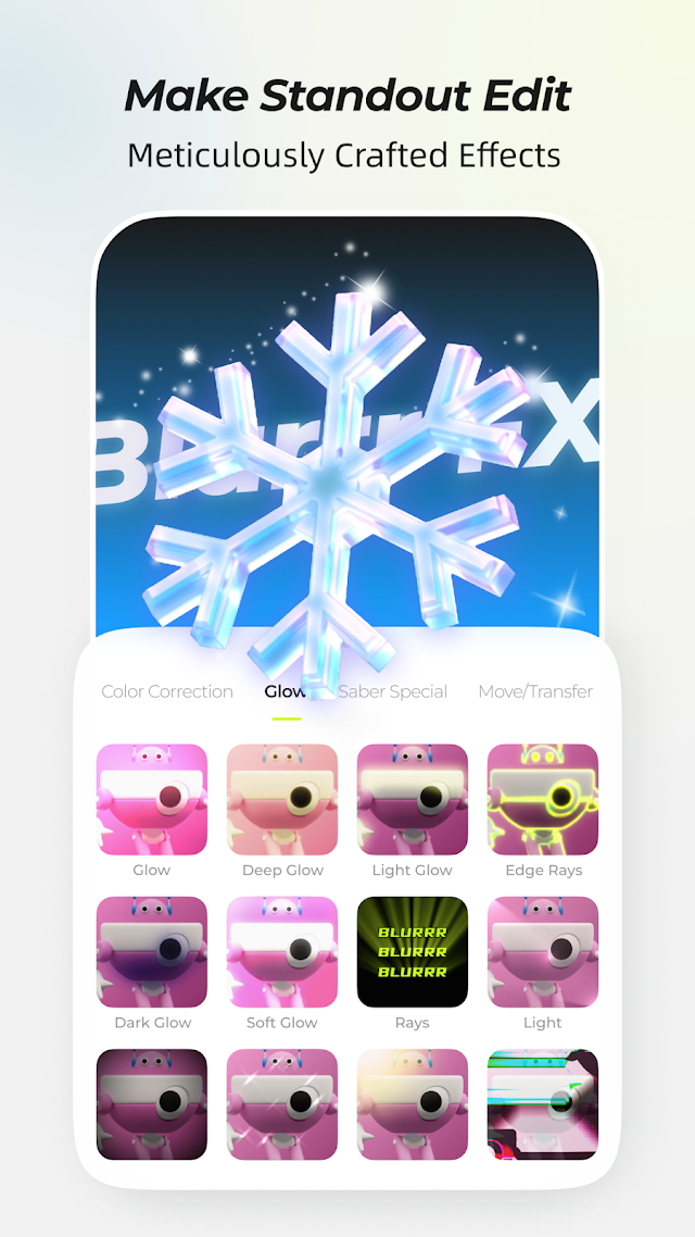 Blurrr-video editor Resimleri
