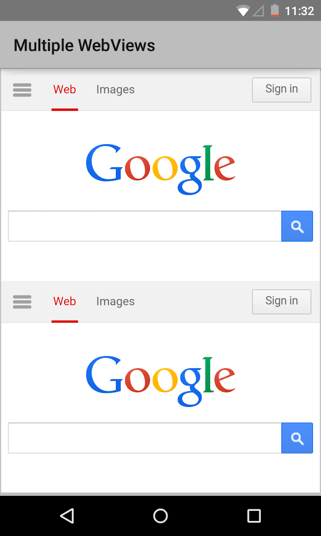Android System WebView Dev Resimleri