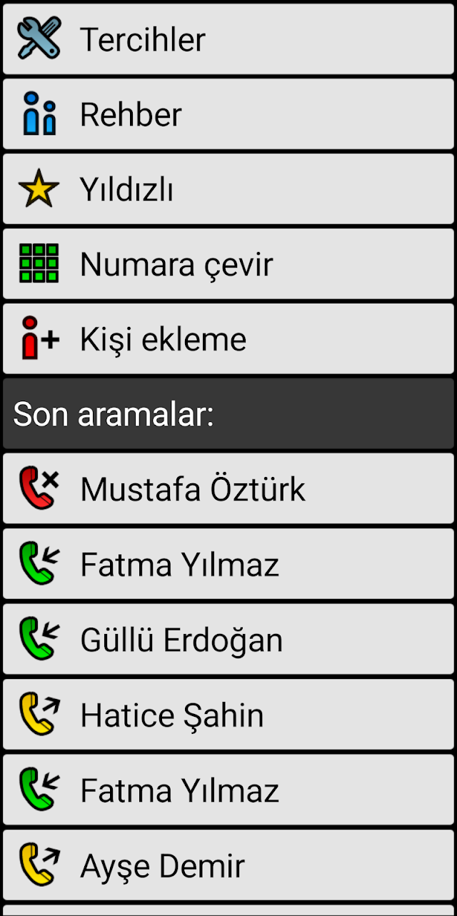 Yaşlılar İçin BIG Launcher Resimleri