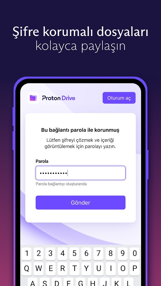 Proton Drive: Bulut Depolama Resimleri