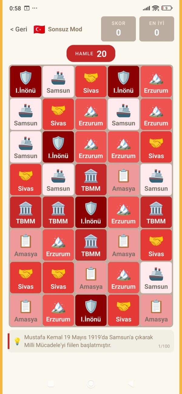 KPSS Tarih Oyunu Resimleri