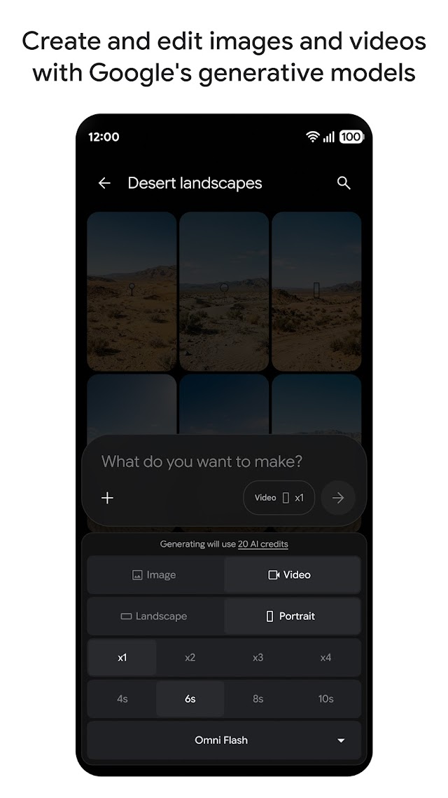 Google Flow Beta Resimleri